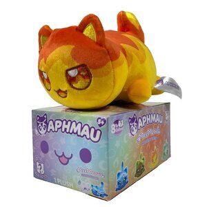 Aphmau MeeMeows 6.5" Plush Fire Cat Liter 8 Elemental Series
